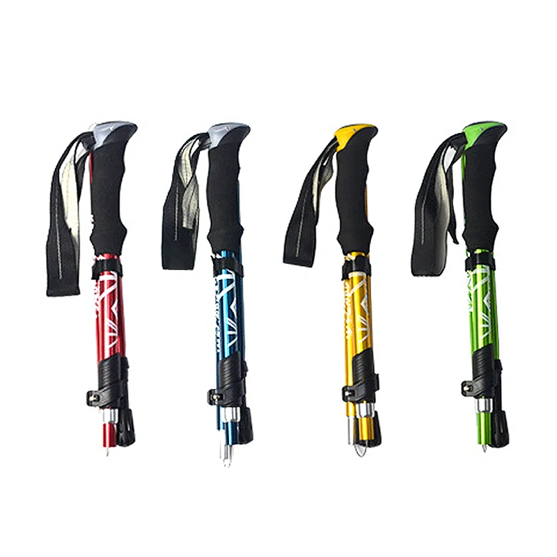 Trekking Pole Carbon - 5-sekcyjny składany kij trekkingowy na zewnątrz