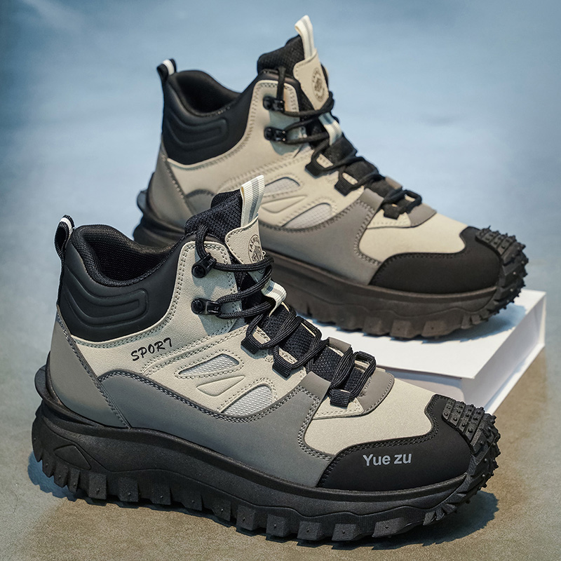Outdoor Adventure Hiking - Męskie buty za kostkę, wygodna i
