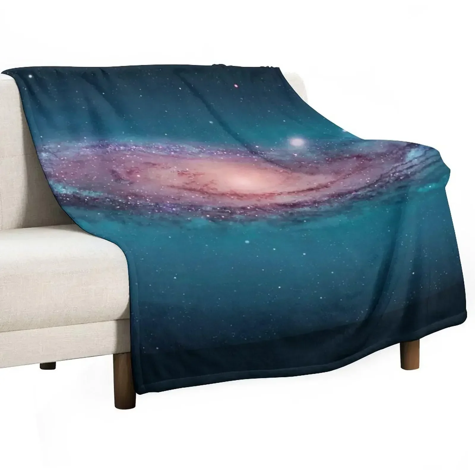 Space Blanket Heavy - Galaktyka Andromeda, przestrzeń kosmiczna, astrofizyka, astronomia,