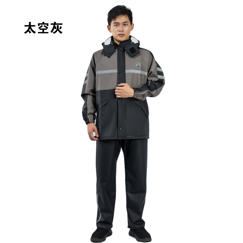 Outdoor Adventure Outfit - Wodoodporny kombinezon przeciwdeszczowy, spodnie i kurtka,