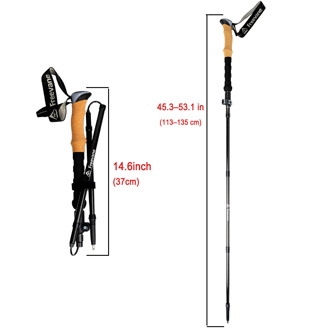 Karbonowe Ultralekkie Kijki Tr – Trekking Pole Carbon recenzja i cena