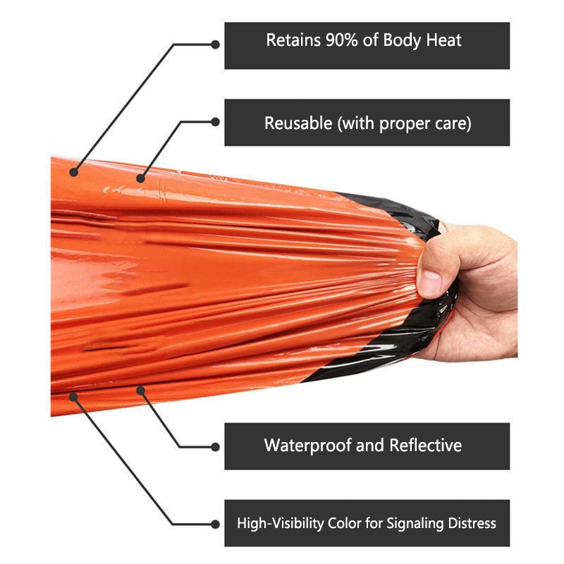 Awaryjny śpiwór, koc survivalo – Bivy Sack Lightweight recenzja i cena