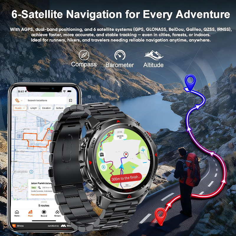 Nowy zegarek smartwatch wojsko – Outdoor Adventure World recenzja i cena
