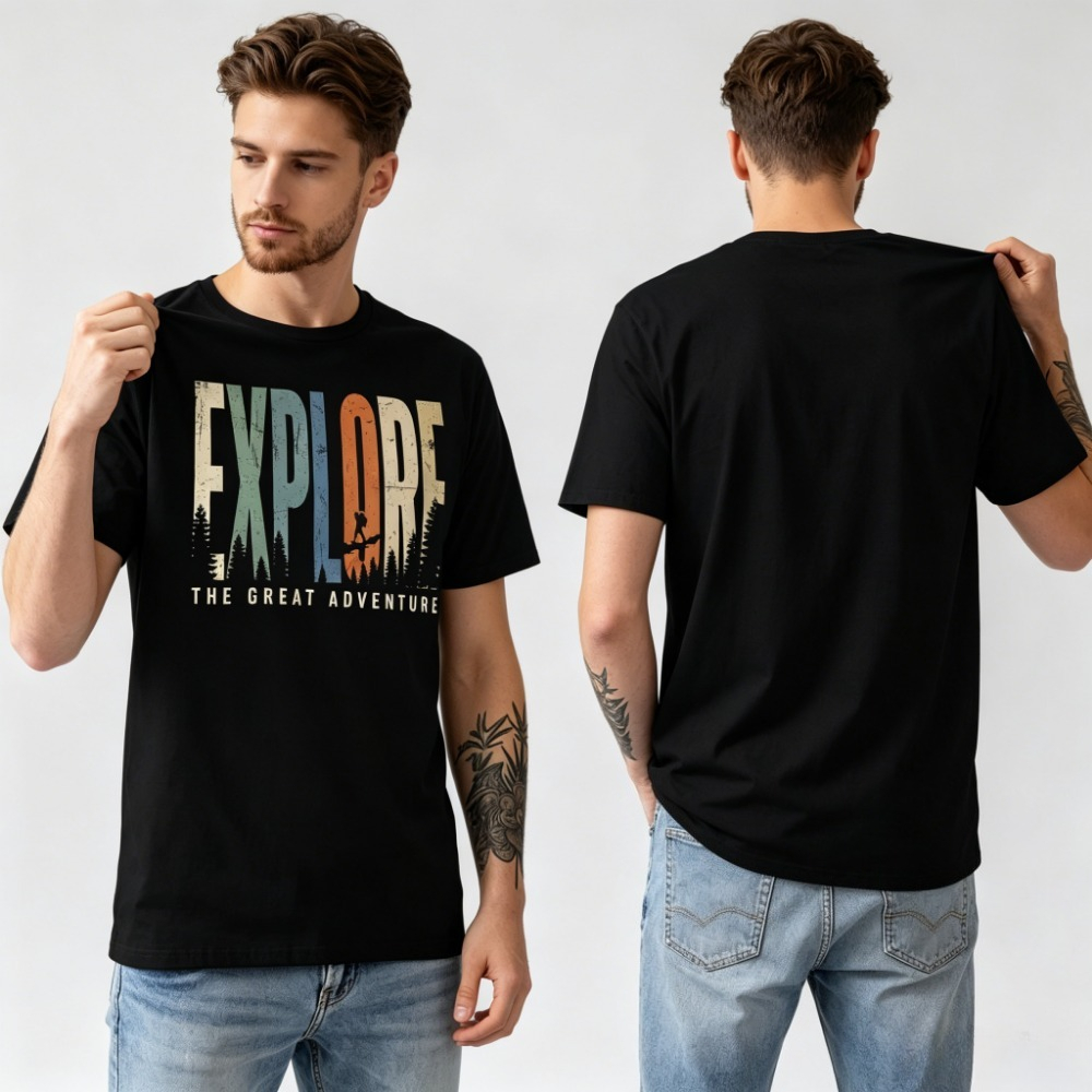 Koszulka na kempingową przygod – Outdoor Adventure Outfit recenzja i cena