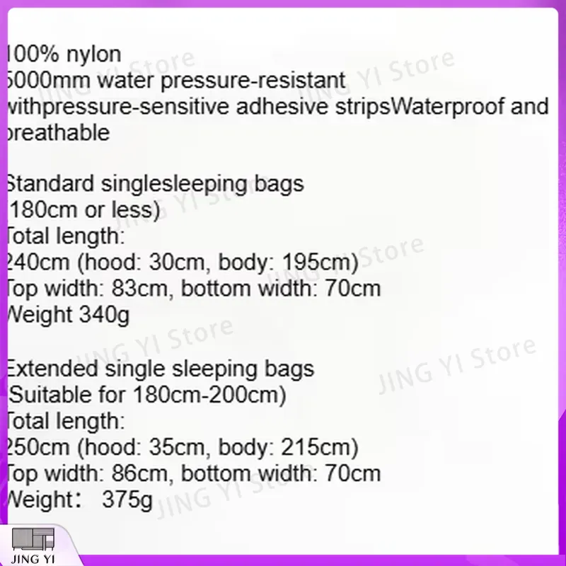 Wodoodporny pokrowiec na śpiwó – Bivy Sack Lightweight recenzja i cena