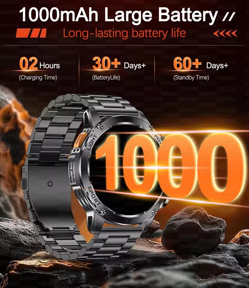 Nowy męski smartwatch GPS do a – Outdoor Adventure World recenzja i cena