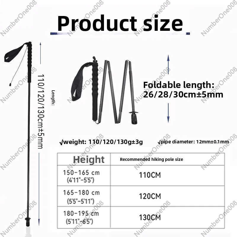 Ultralekkie składane kijki tre – Trekking Pole Carbon recenzja i cena