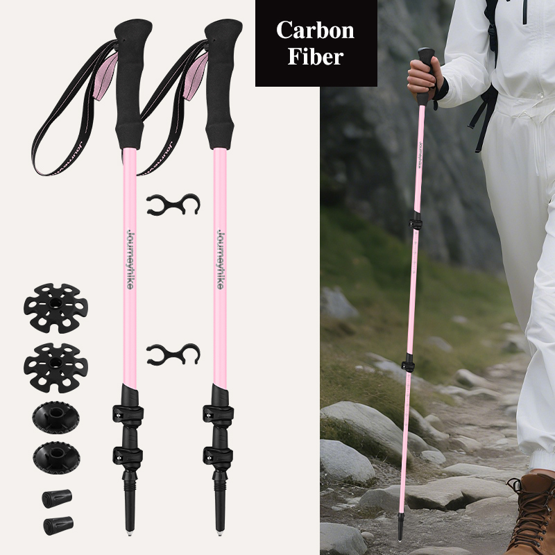 Różowe kijki trekkingowe z włó – Trekking Pole Carbon recenzja i cena